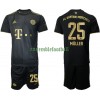 Maillot de Supporter FC Bayern Munich Thomas Muller 25 Extérieur 2021-22 Pour Enfant